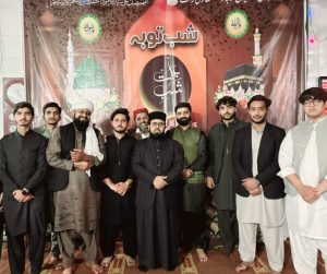 بزم نور مصطفیؐ کے زیر انتظام شب برات کا روحانی اجتماع، علامہ کامران صدیق نوری کا ایمان افروز خطاب