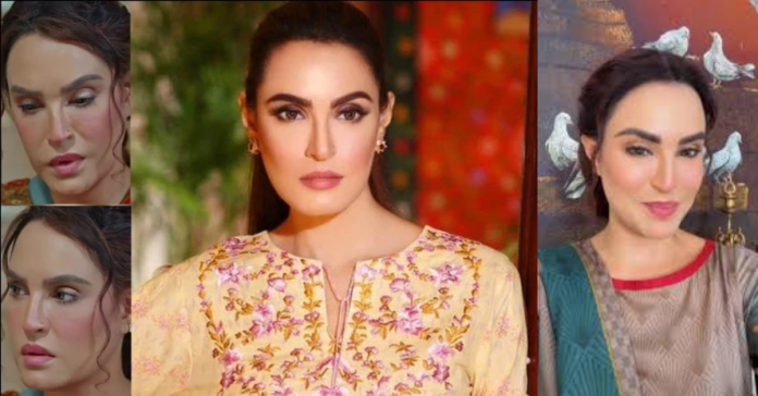 نادیہ حسین کا گہرا میک اپ؛ مداحوں نے ٹرانس جینڈرز سے موازنہ شروع کر دیا