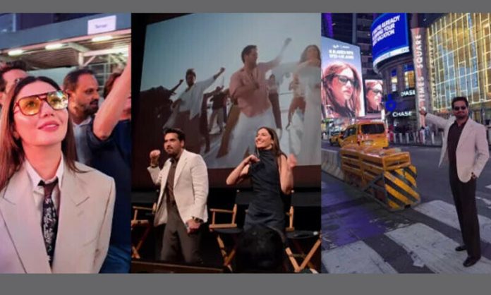 نیویارک ٹائمز اسکوائر پر پاکستانی فلم 