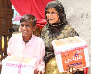 منہاج ویلفیئر فاؤنڈیشن نے ہزاروں مستحقین تک قربانی کا گوشت پہنچایا