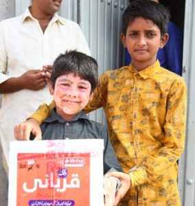 منہاج ویلفیئر فاؤنڈیشن نے ہزاروں مستحقین تک قربانی کا گوشت پہنچایا