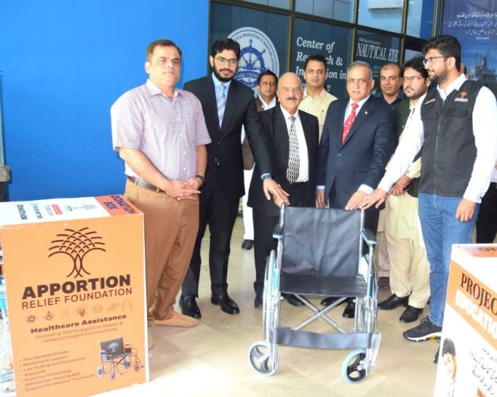 Donation of wheelchairs