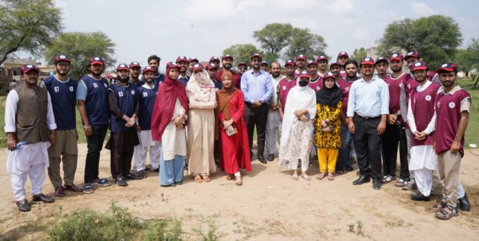 Minhaj University Lahore students express solidarity with flood victims of Chohang