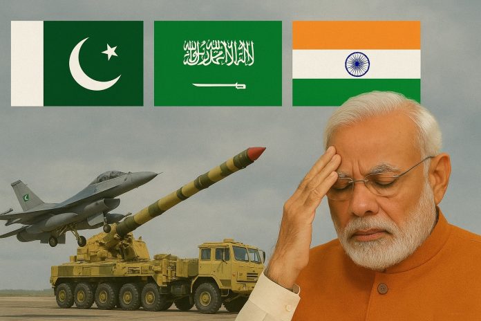 پاکستان اور سعودی عرب کے دفاعی معاہدے سے خطے میں ہلچل، بھارت مشکلات کا شکار