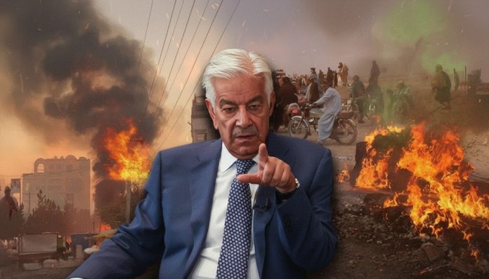 Gunmen attacking houses are not refugees but terrorists: Khawaja Asif