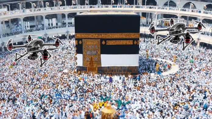 With the use of drones, a 3-hour task during Hajj will now be done in just 5 minutes.