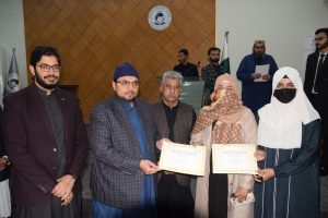 منہاج یونیورسٹی لاہور میں ’’صوفی بائیوگرافی اور کیریکٹر بلڈنگ کورس‘‘کی اختتامی تقریب