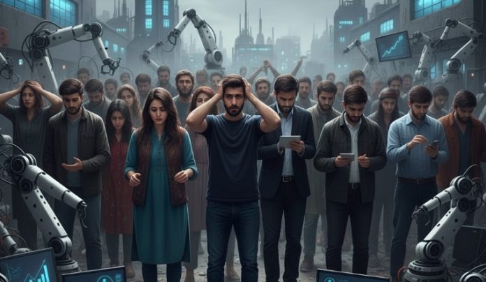 AI has taken jobs in many sectors, unemployment has increased, the government is worried