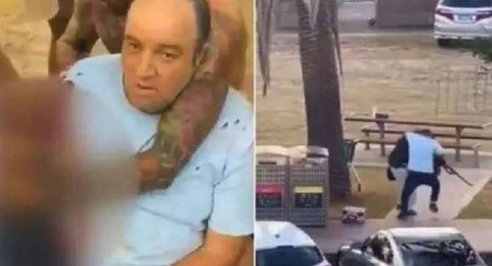 Sydney attack، Muslim man saves several lives by risking his life, even getting shot twice