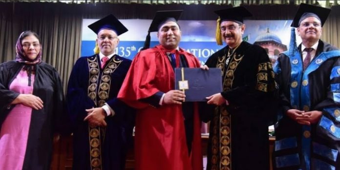 Adil Nawaz Khan's enviable achievement ؛ Job still ongoing, PhD completed