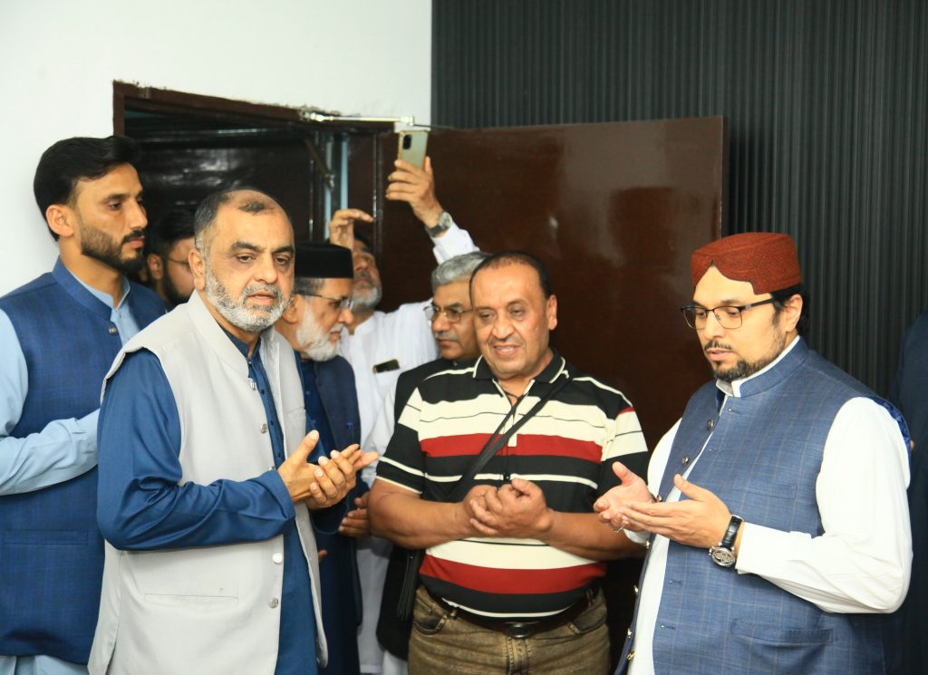 پروفیسر ڈاکٹر حسین قادری کا آغوش آرفن کیئر ہوم کے نئے ترقیاتی منصوبوں کا خصوصی دورہ