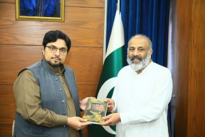 زرتاشہ کاشف کی منہاج القرآن انٹرنیشنل آمد، پروفیسر ڈاکٹر حسین قادری سے ملاقات
