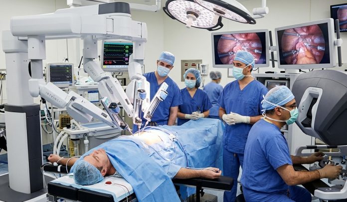 Robotic surgery launched in Peshawar, with fewer wounds, less blood and faster recovery