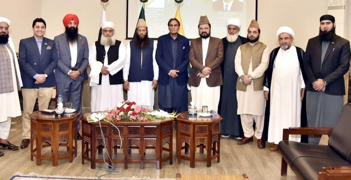 ڈاکٹر میر آصف اکبر قادری کی آزاد جموں و کشمیر کے وزیراعظم سے ملاقات