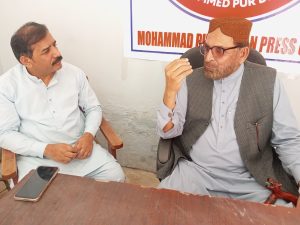 سردار شاکر خان مزاری کا محمد پور دیوان پریس کلب کا دورہ، نو منتخب عہدیداران کو مبارکباد