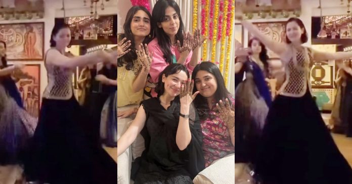 ہانیہ عامر کا دوست کی شادی میں ڈانس، ویڈیو وائرل