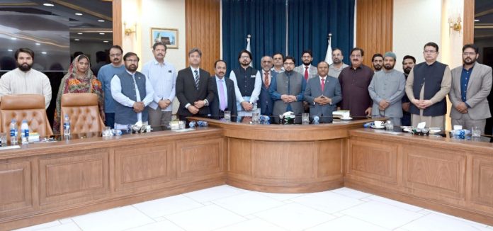 Deputy Speaker Sindh Assembly, ministers and members of the assembly visit Minhaj University Lahore