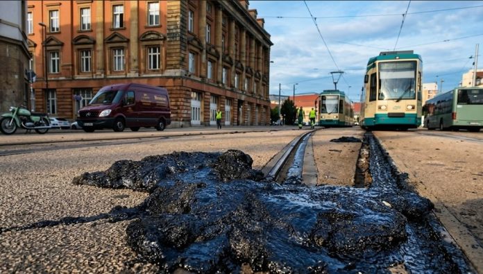 Heatwave in Europe, more than 1,300 deaths, roads melted, tram service closed