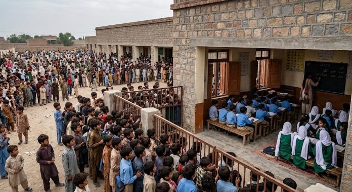 25 million children in Pakistan are deprived of their basic right to go to school