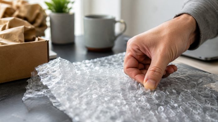 Why does popping small air bubbles provide mental peace Psychologists have revealed the main reason